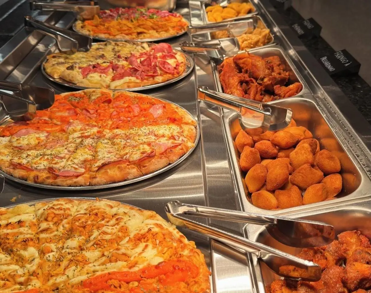 Cardápio Premium: pizza e salgados no seu evento